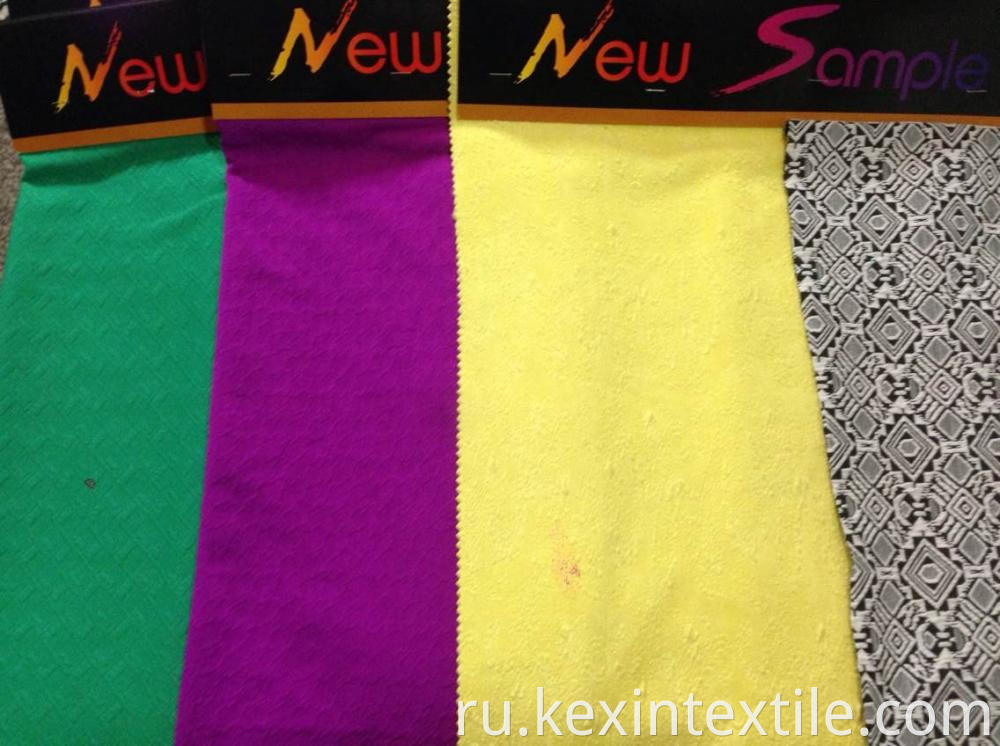 cotton jacquard knit women cloth fabric